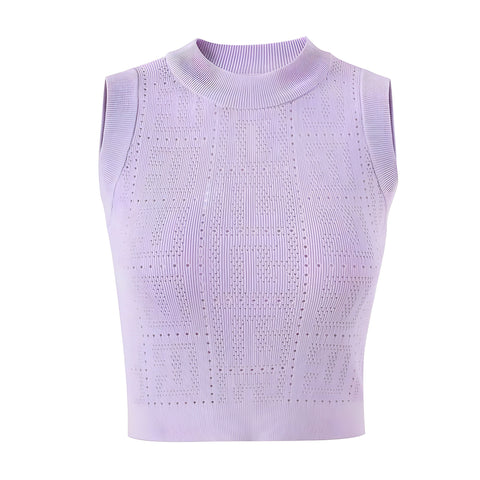 The Napa Knitted Tank Top - Multiple Colors 0 SA Styles Lavender S 