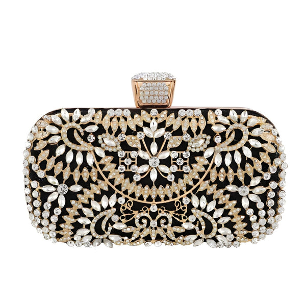 The Ophelia Sequin Clutch Purse - Multiple Colors Hypersku Black 