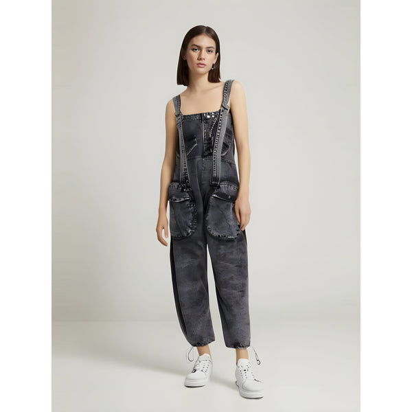 The Dakota Oversized Denim Overalls 0 SA Styles 