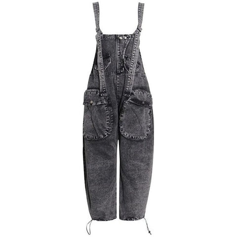 The Dakota Oversized Denim Overalls 0 SA Styles One Size 