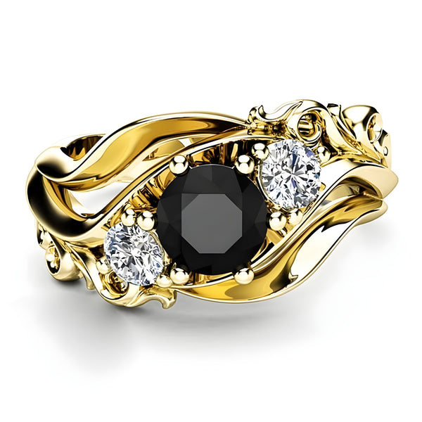 The Nile Crystal Ring - Multiple Colors 0 SA Styles Gold 6 