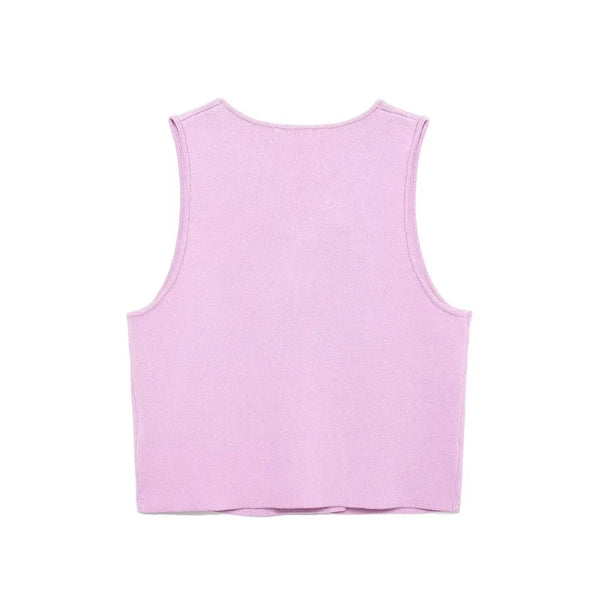 The Eirene Sleeveless Knitted Camisole Saint Ashley 