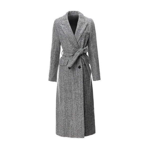 The Octavia Belted Coat Saint Ashley 