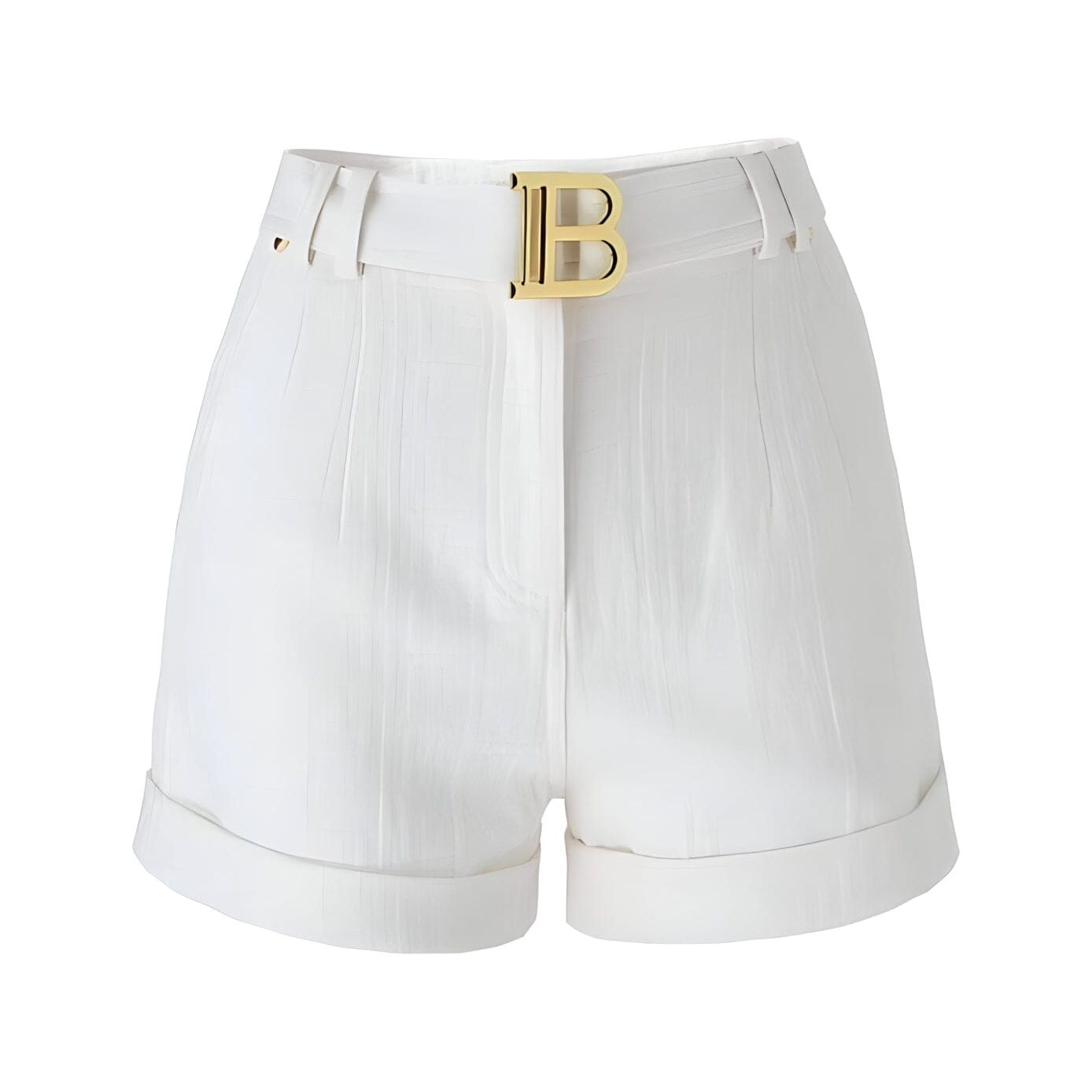 The Bey High-Waist Denim Shorts - Multiple Colors 0 SA Styles White S 