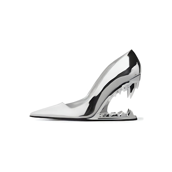 The Fang High-Heel Pumps - Multiple Colors 0 SA Styles Silver EU 35 / US 5 