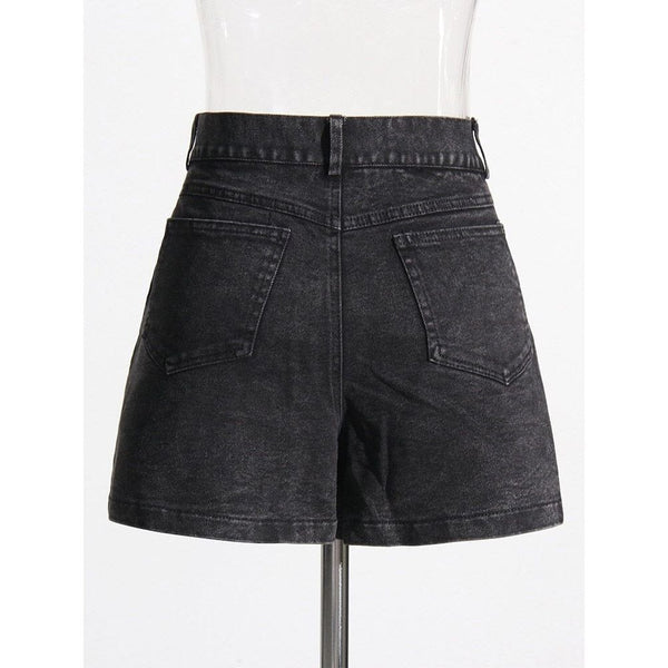 The Aussie High Waist Denim Shorts 0 SA Styles 