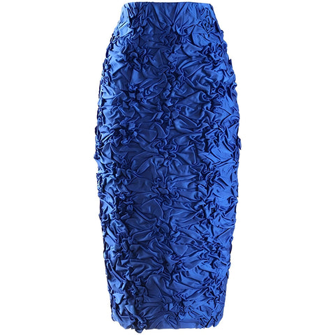 The Marlowe High-Waisted Skirt - Multiple Colors 0 SA Styles Blue S 