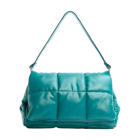 The Avalon Quilted Tote Bag - Multiple Colors 0 SA Styles Turqouise 