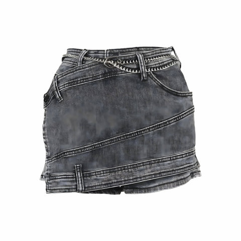 The Lisette High Waist Denim Shorts SA Formal S 