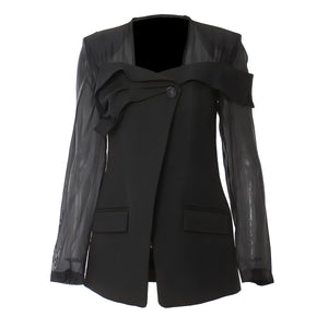 The Leonora Square Collar Blazer SA Formal S 