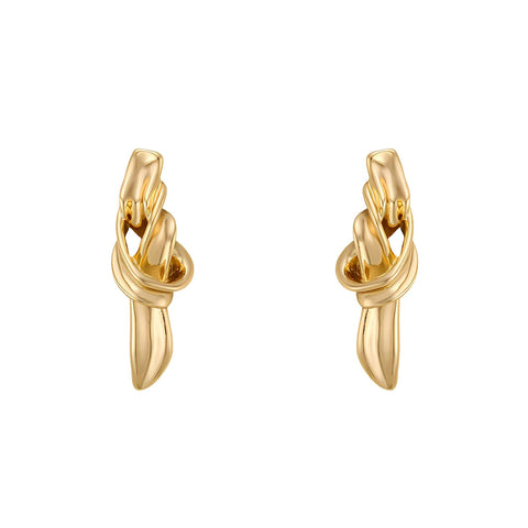 The Dione Drop Earring - Multiple Colors SA Formal Gold 