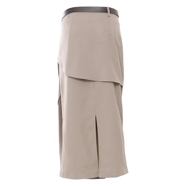 The Oriana High Waist Belted Skirt SA Formal 