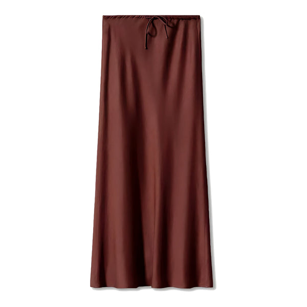 The Nerida High Waist Skirt Saint Ashley Chocolate S 