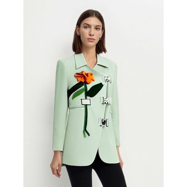 The Tulip Long Sleeve Blazer 0 SA Styles 