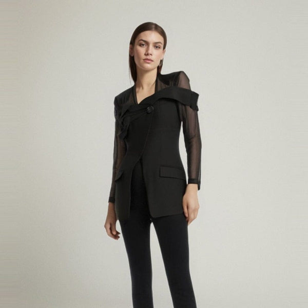 The Leonora Square Collar Blazer SA Formal 