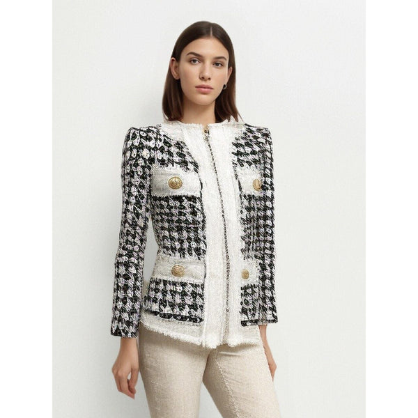 The Lorraine Tweed Zip Jacket Shop5798684 Store 