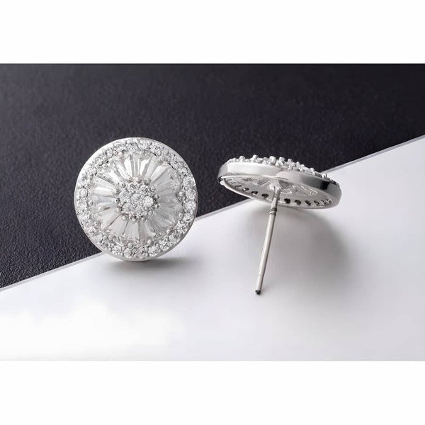 The Cadence Crystal Stud Earrings Luke + Larry 