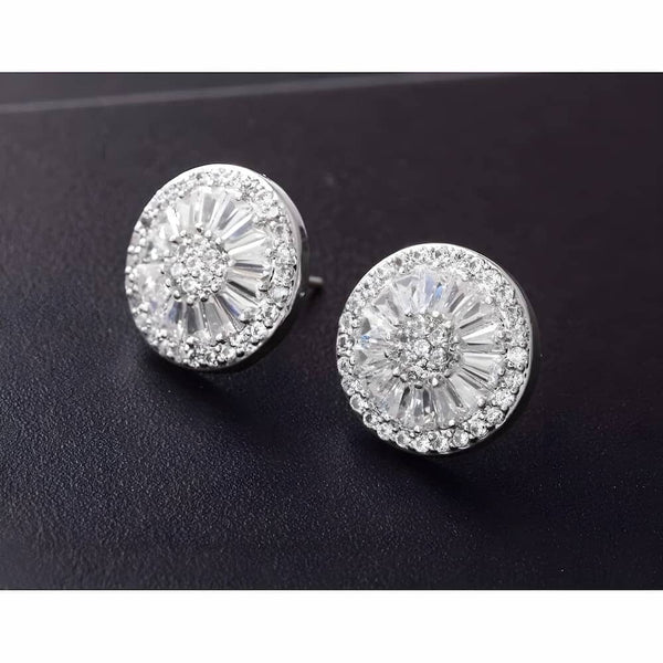 The Cadence Crystal Stud Earrings Luke + Larry 