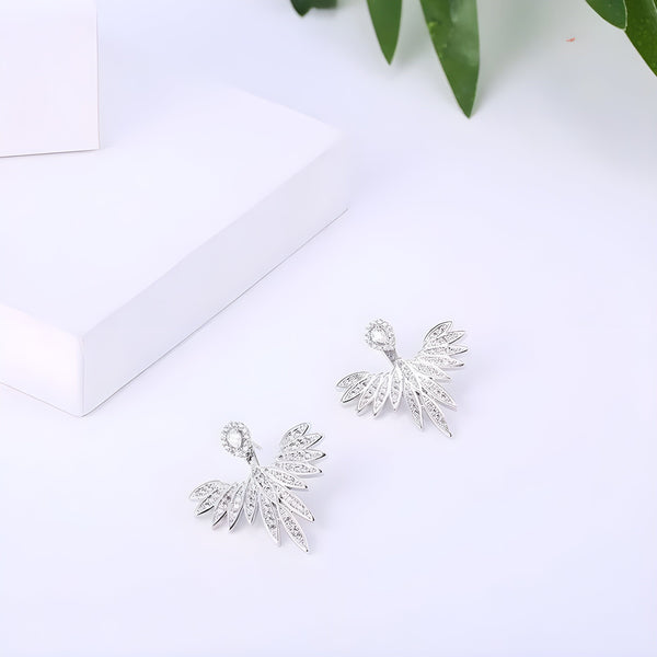 The Phoenix Crystal Stud Earrings Luke + Larry 