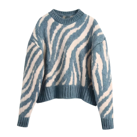 The Tigress Long Sleeve Pullover Sweater SA Studios S 