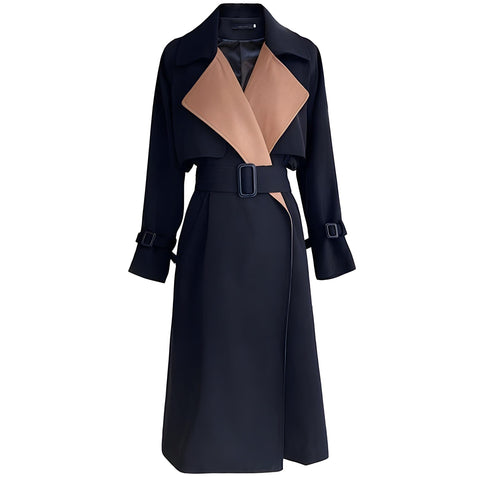 The Joanne Long Sleeve Trench Coat SA Studios M 