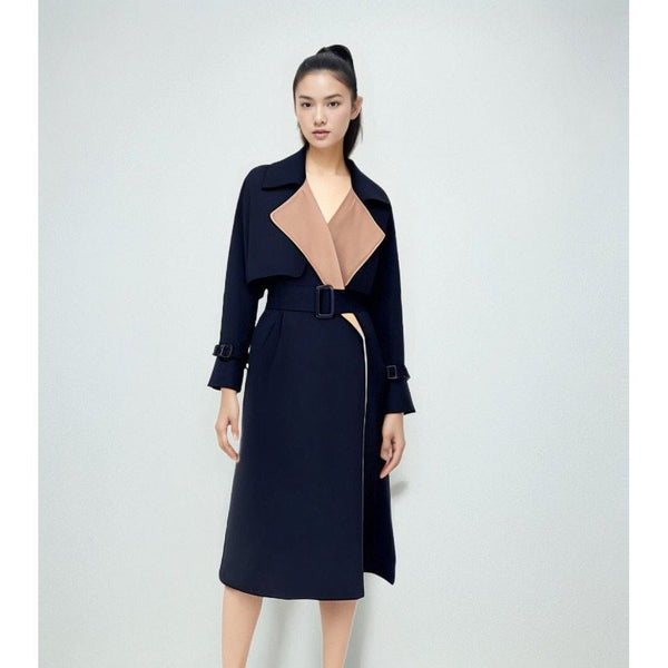 The Joanne Long Sleeve Trench Coat SA Studios 