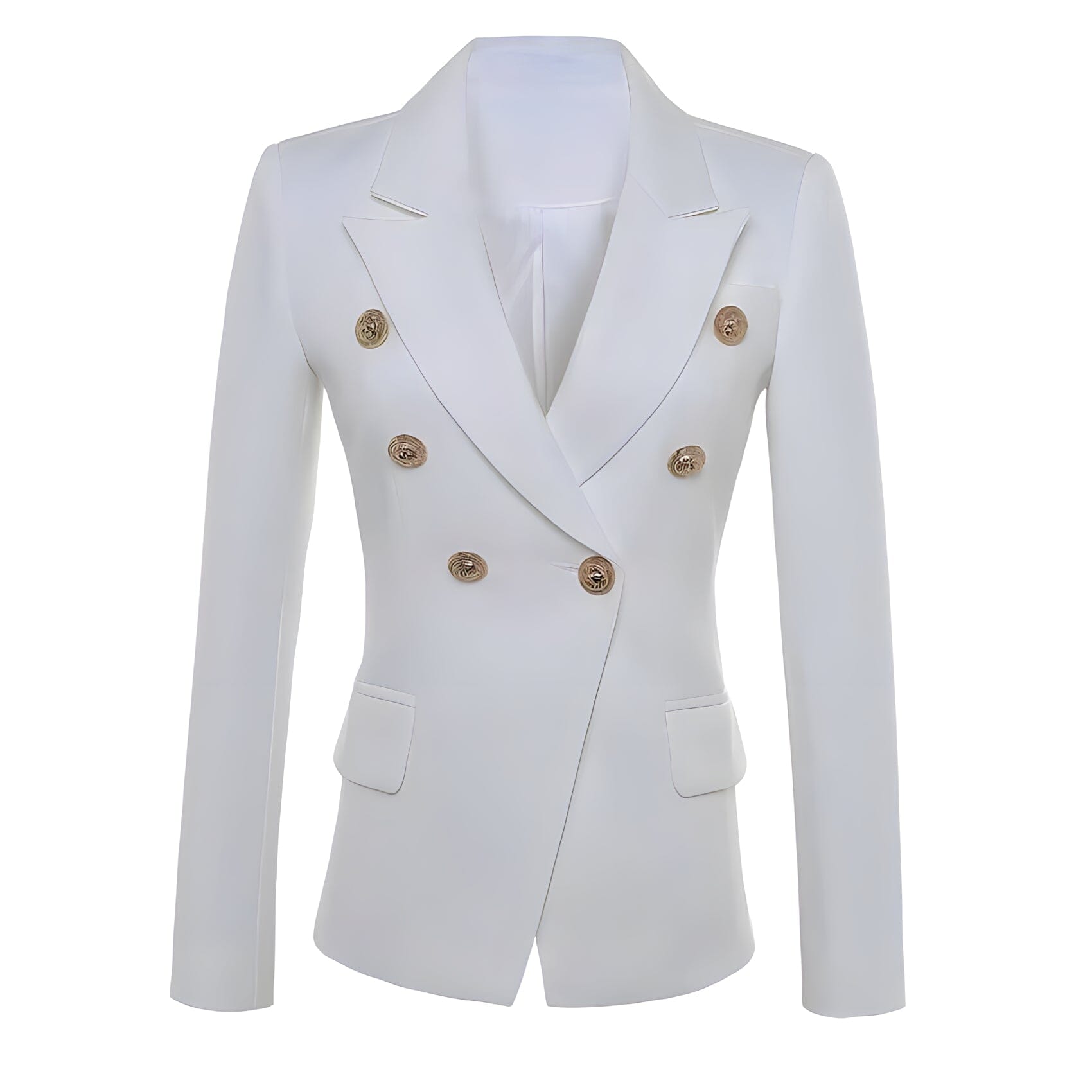 The Priscilla Slim Fit Blazer - Pearl Sarah Ashley XXS 