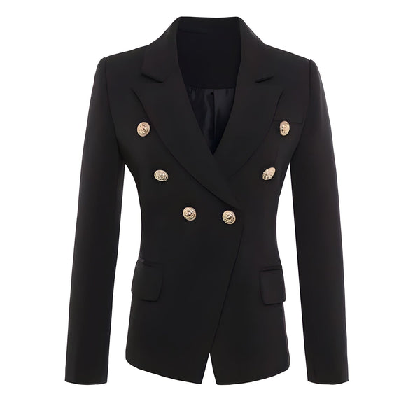 The Priscilla Slim Fit Blazer - Jet Black Luke + Larry XXS 