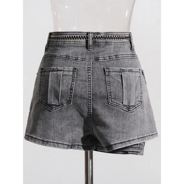 The Roxie High Waist Denim Shorts 0 SA Styles 