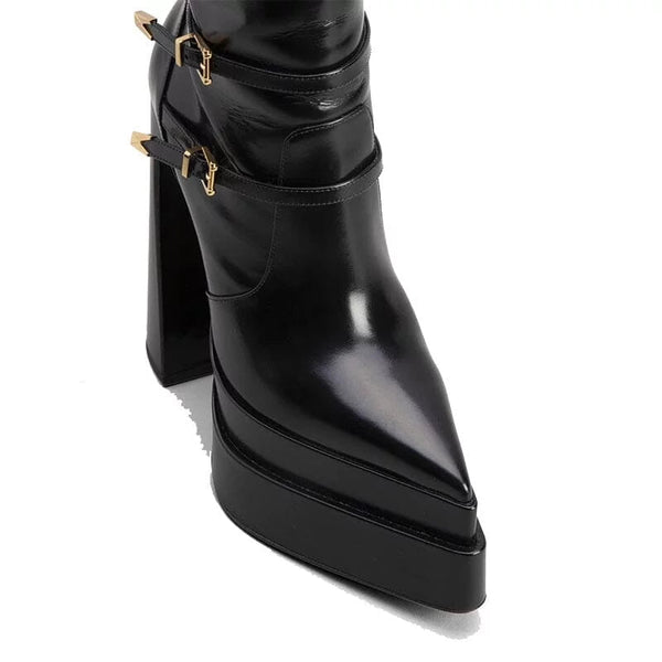 The Reign Platform Ankle Boots 0 SA Styles 