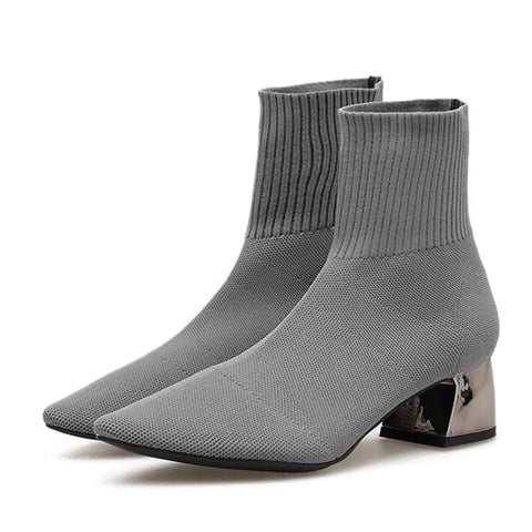 The Sage Knitted Ankle Boots - Multiple Colors 0 SA Styles 