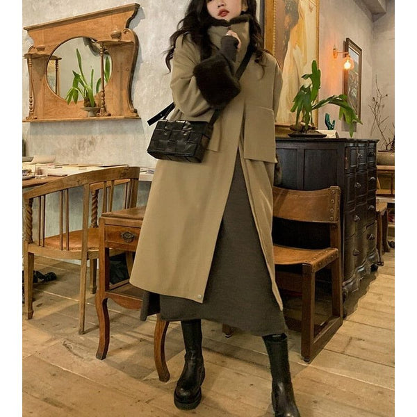 The Evie Long Tail Winter Overcoat 0 SA Styles 