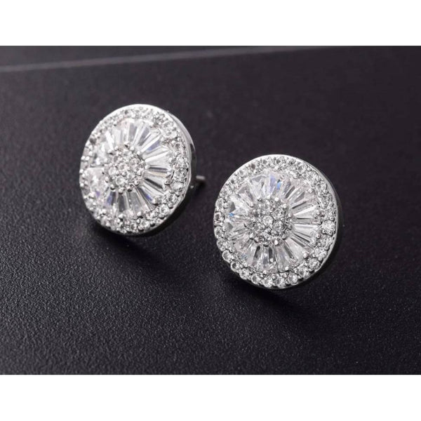 The "Cadence" Crystal Stud Earrings Luke + Larry 