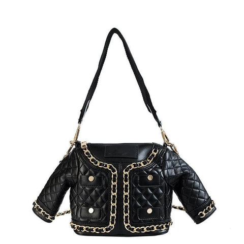 The "Cynthia" Quilted Faux Leather Handbag Purse Luke + Larry 