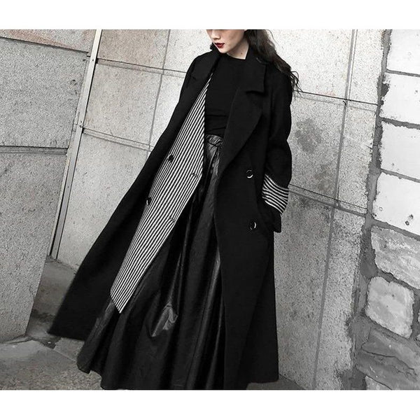 The "Edith" Long Sleeve Overcoat SA Studios 