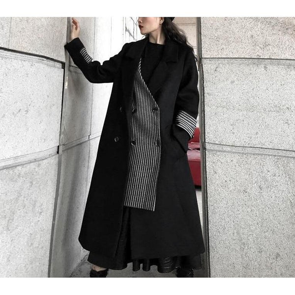 The "Edith" Long Sleeve Overcoat SA Studios 