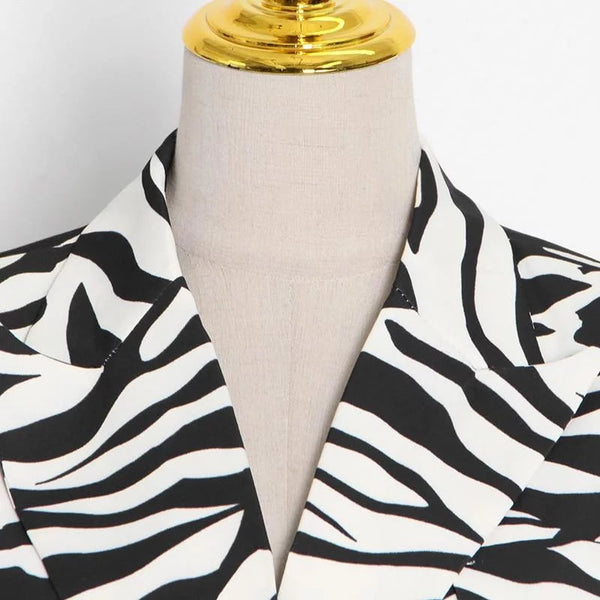 The Zebra Long Tail Blazer SA Studios 