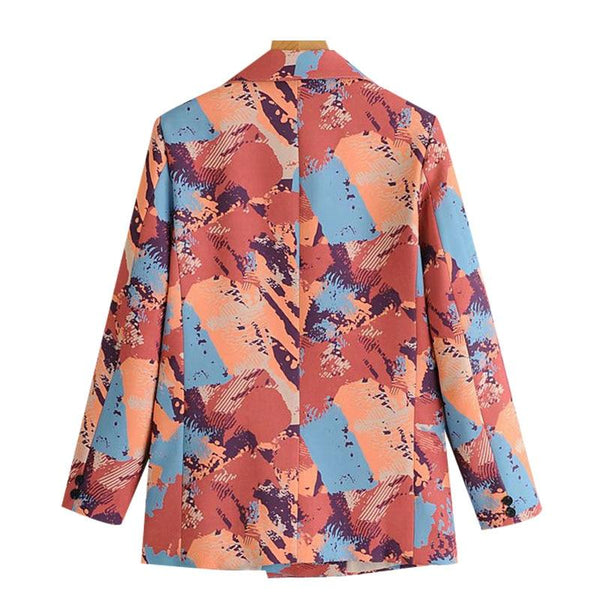 The "Aquarelle" Long Sleeve Blazer SA Studios 