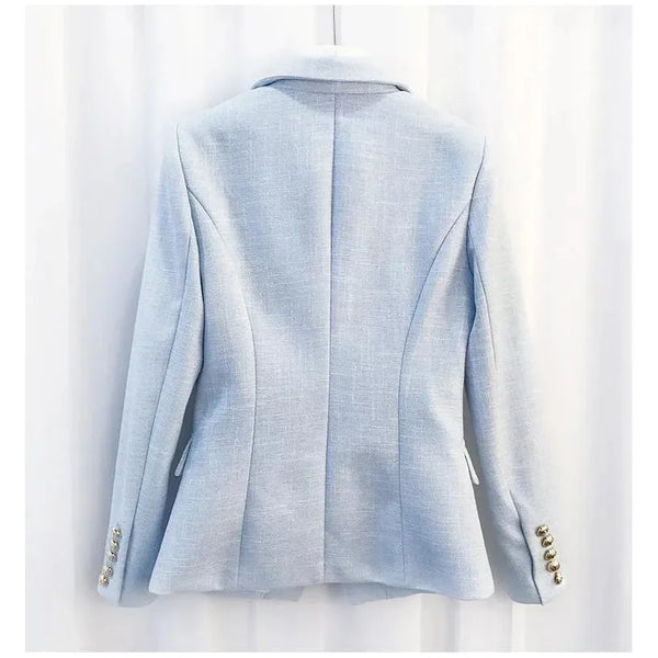 The Priscilla Slim Fit Blazer - Powder Blue Shop5798684 Store 