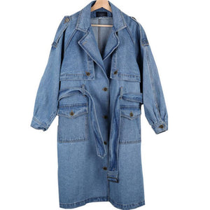 The "Alexa" Denim Trench Coat Luke + Larry S 